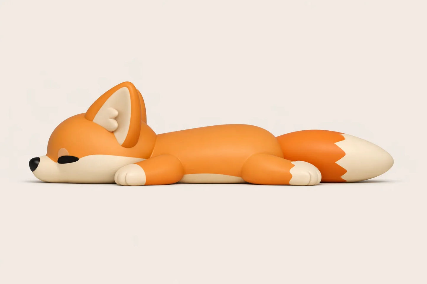 Cute Flexi Fox Keychain – Articulated Fidget Keychain