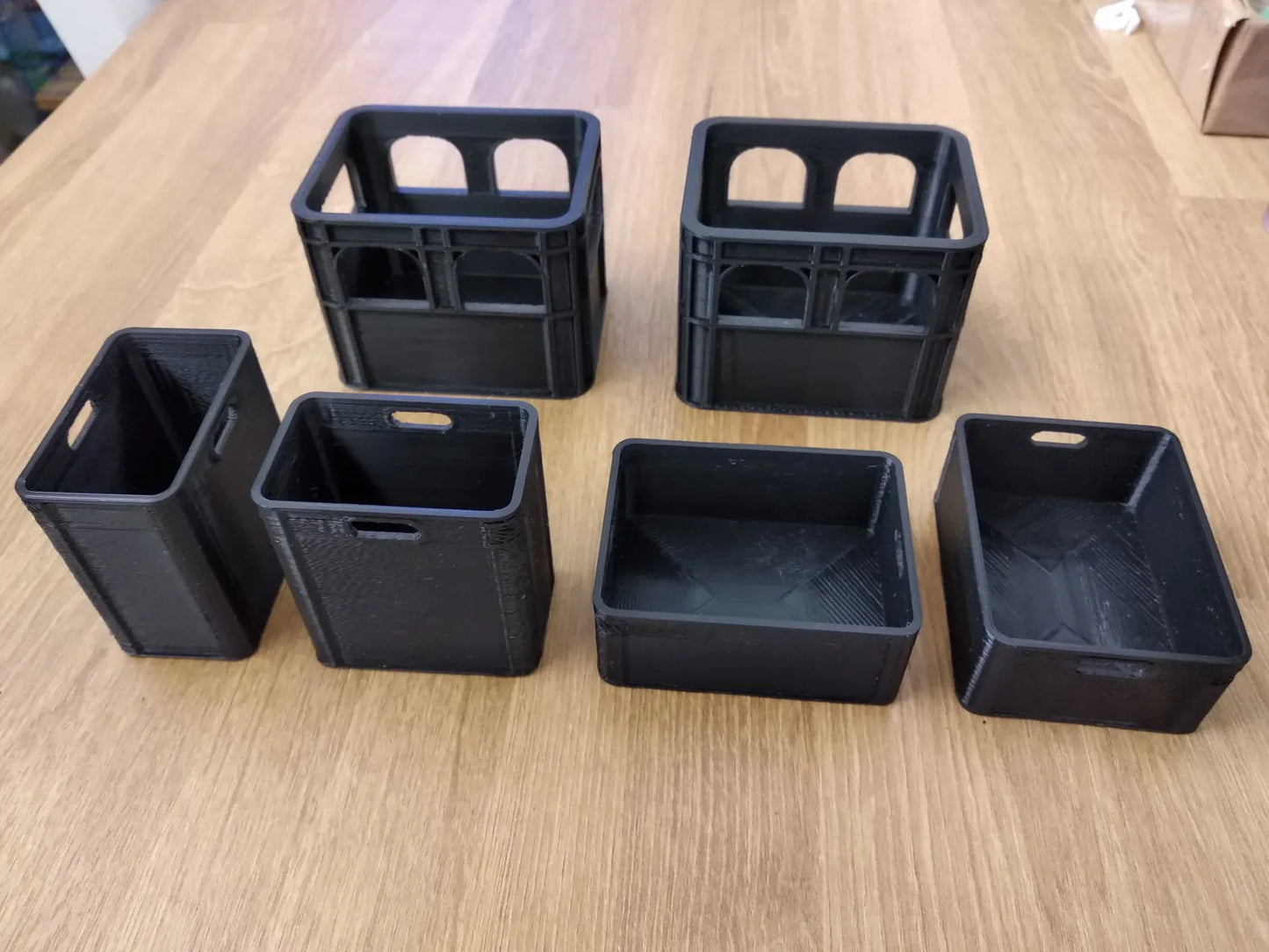 Desk Battery Crate – AA & AAA Battery Organizer
