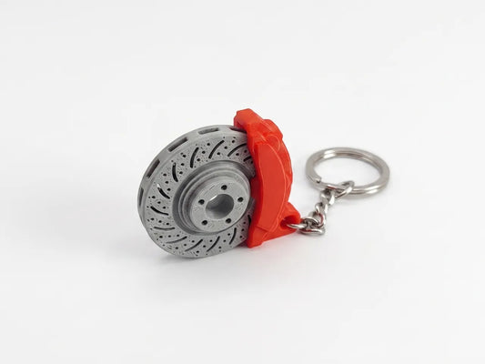 Rotating Brake Disc Keychain