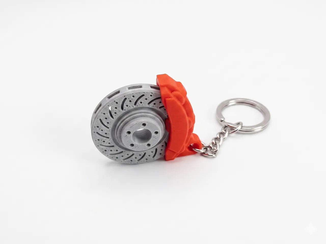 Rotating Brake Disc Keychain
